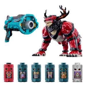 Kakusei Hunter Omega Horn: DX Horned Beast Enkaku & Omega Horn Egolgear Set [Bandai]