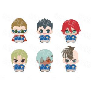Inazuma Eleven: Mini Charm Plush Mascot Vol.2 (6 Pack Box) [Medicos Entertainment]