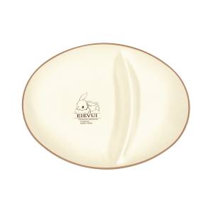 Pokémon: Relaxing Mofu Mofu Eevee - Oval Plate [The Pokémon Company]