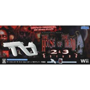 The House of the Dead 2 & 3 Return + Wii Zapper [Wii - Used Good Condition]