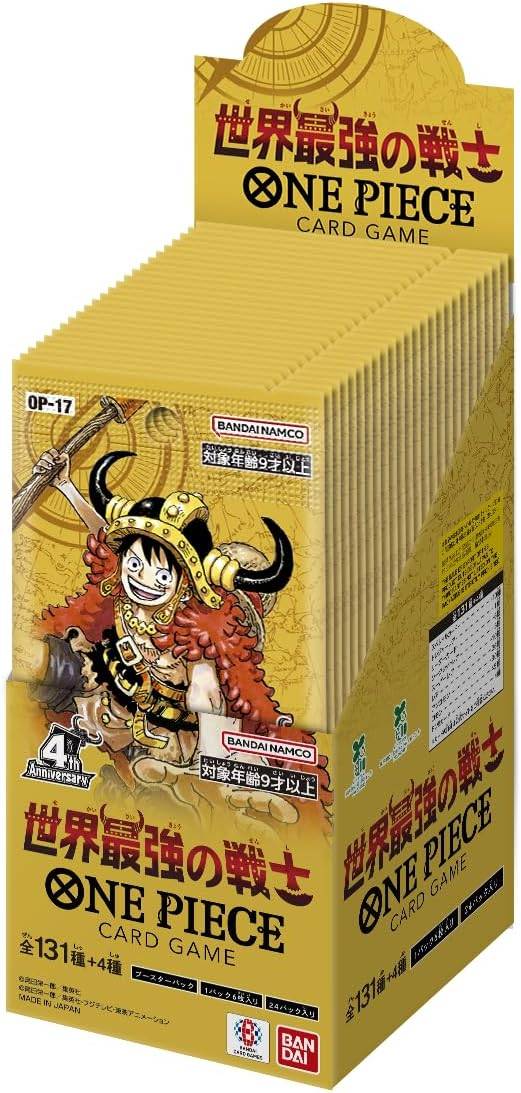 ONE PIECE CARD GAME: OP-17 Booster Box - The World's Strongest