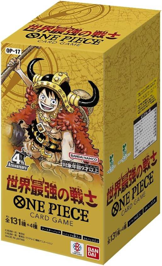 ONE PIECE CARD GAME: OP-17 Booster Box - The World's Strongest
