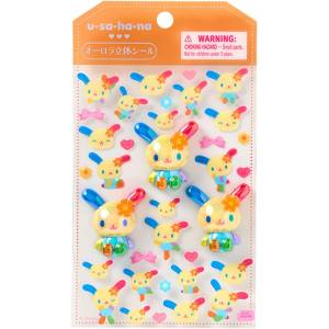 Sanrio Characters: Aurora 3D Stickers - Usahana [Sanrio]