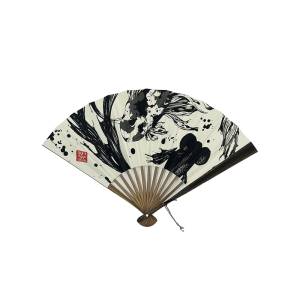 Jump Store X Hakushido: Kagurabachi - Kuro & Nishiki Folding Fan (Limited Edition) [Shueisha]