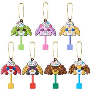 Shokugan: Lollipop Chocolate Charm - Tea Dog (10 Packs Box) [Bandai]