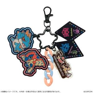Monster Hunter: Rathalos & Lagiacrus - Mondefo Jara Jara Acrylic Keychain [Capcom]