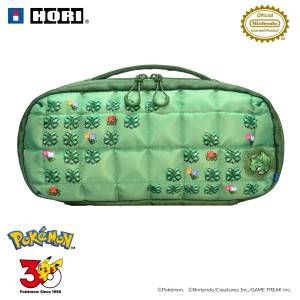 Nintendo Switch 2: Pokemon Quilted Medium Pouch (Pixel - Green - Ver.) [Hori]
