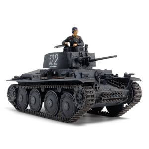 Military Miniature Series No.83: German Panzerkampfwagen 38(t) Ausf. E/F 1/48 (Plastic Model) [Tamiya]