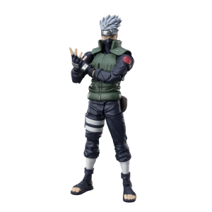 S.H.FIGUARTS: Naruto Shippuden - Kakashi Hatake (The Famous Sharingan Hero) (2nd Reissue) [Bandai Spirits]