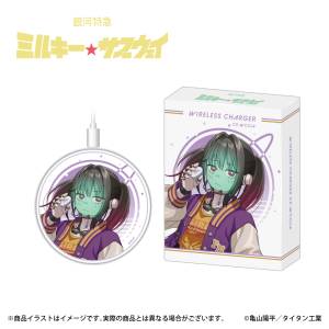Milky☆Subway The Galactic Limited Express: Makina Voice-Enabled Wireless Charger CP-WC01A (Limited Edition) [Onkyo Direct]