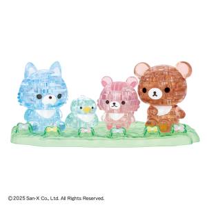 San-X Universe: Rilakkuma & Friends - Crystal 3D Puzzle [Beverly]