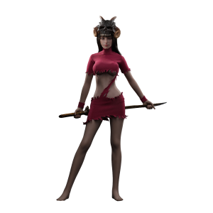 Slender Female Body + Head 1/6 - Red Ver. [Mojoy]