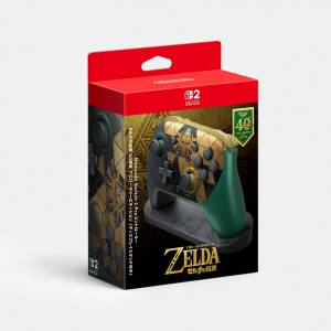 Nintendo Switch 2: Pro Controller - The Legend of Zelda 40th Anniversary Edition [Nintendo]
