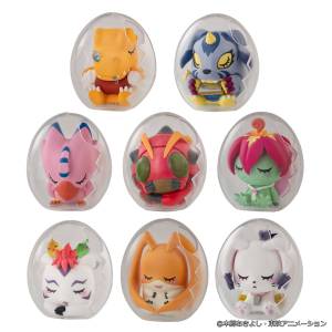 MEGA EGG FIGURE Digimon Adventure: Good Night Digicolle! (8 Pack Box) (Reissue) [Megahouse]