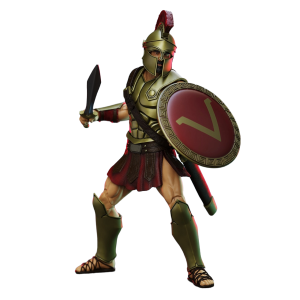 Pride of Sparta: Spartan Warrior 1/12 - Epic HACKS Action Figure [Boss Fight Studio]