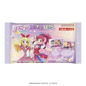 Shokugan: Aikatsu! 2nd Season - LOVELETS Stickers & Candy (12 Pack Box) [Heart]