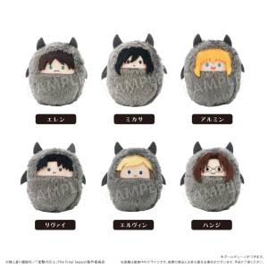 Attack on Titan: Devil Ver. Kurumi Tapinui Plush Mascot Collection (6 Pack Box) [Tapioca]