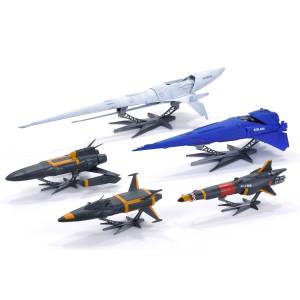Gunbuster: Buster Mechanic Selection - Plastic Model (Set of 5) [Bellfine]