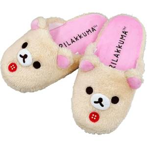 Rilakkuma: Korilakkuma Plush Slippers [San-X]