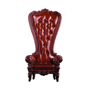 Action Figure Accessory: High-Back Sofa 1/12 (Brown) [VS Toys]
