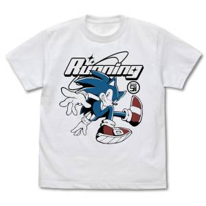 Sonic the Hedgehog: Sonic Speedster - T-Shirt (White-XL) [COSPA]