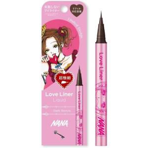 Nana: Dark Brown Liquid Eyeliner (Ultra-fine Brush) [Love Liner]