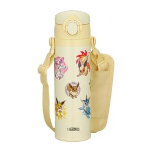 Pokémon: Portable Vacuum Insulated Bottle (500ml) Light Beige JOI-501PK [Thermos]