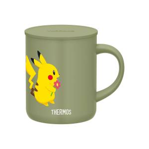 Pokémon: Pikachu - Vacuum Insulated Mug (350ml) Olive Green JDG-351PK [Thermos]
