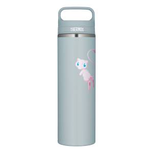 Pokémon: Mew - Vacuum Insulated Bottle with Carrying Handle (600ml) Frost Blue JOW-600PK [Thermos]