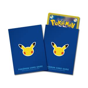 Pokémon Card Game: 30th Anniversary Design Deck Shield - 64 Sleeves (Limited Edition) [The Pokémon Company]