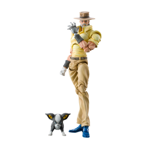 JoJo’s Bizarre Adventure Stardust Crusaders: Joseph Joestar & Iggy - Super Action Statue (Reissue) [Medicos Entertainment]