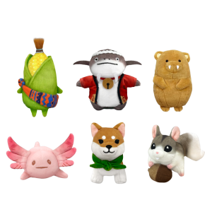 Final Fantasy XIV: Mini Puppet Plush Collection Vol.3 (6 Pack Box) [Square Enix]