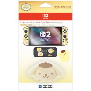 Nintendo Switch 2: Pompompurin Decoration Kit + Plush Toy NSX-238 [Hori x Sanrio]