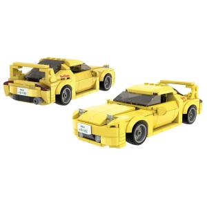 Initial D: Keisuke Takahashi RX-7 FD3S (Yellow) - CaDA Block Kit [Double Eagle]