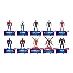 Spider-Man: I Buld Series Blind Box Vol.2 (9 Pack Box) [ZD Toys]