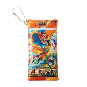Pokémon TCG POCKET: Guren Blaze Carabiner Pouch (Limited Edition) [The Pokémon Company]