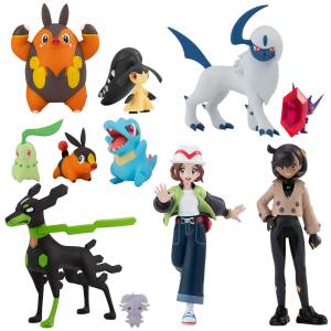 Shokugan: Pokémon Scale World - Kalos Region (Set of 6) [Bandai]