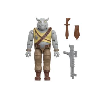 ReAction+: TMNT Teenage Mutant Ninja Turtles Wave 2 - Rocksteady [Super 7]