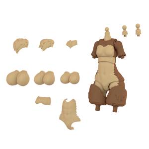 KemoPla: Body Parts Set 01 - Japanese Wolf Color (Plastic Model) [Aoshima]