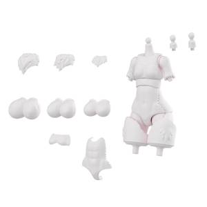 KemoPla: Body Parts Set 01 - Khao Manee Color (Plastic Model) [Aoshima]