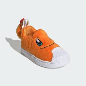 Pokémon x Adidas: SST QUICKON Originals Kids - Shoes/Sneakers - Charmander 13cm (Limited Edition) [The Pokémon Company x Adidas]