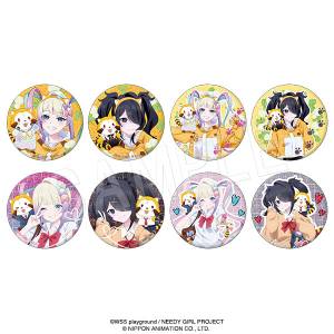NEEDY GIRL OVERDOSE x Rascal: Trading Glitter Can Badge (8 Packs Box) [Chugai Mining]