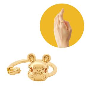 Pokémon: Give me some electricity - Dedenne Ring (Limited Edition) [The Pokémon Company]