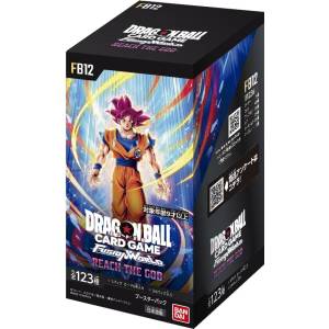 Dragon Ball Super Card Game Fusion World - REACH THE GOD - Booster Pack (FB12) (24 Packs Box) [Bandai]