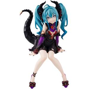Hatsune Miku: Villain Ver. Noodle Stopper Figure (2nd Hand) [FuRyu]