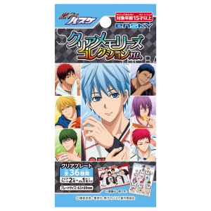 Kuroko’s Basketball: Clear Memories Collection - Card & Gum (18 Pack Box) [Ensky]