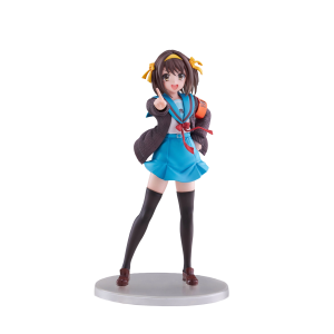 The Melancholy of Haruhi Suzumiya: Haruhi Suzumiya  - Coreful Figure (2nd Hand) [Taito]