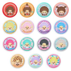 Shokugan: Monchhichi - Embroidered Pin Badges & Biscuits (12 Packs Box) [Bandai]