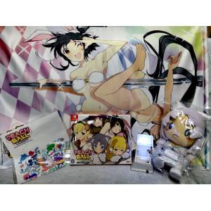 Senran Kagura Peach Ball - Peach & Reflex W Pack Famitsu DX Pack 3D Crystal Set [Switch]