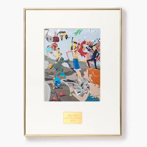 ONE PIECE: Daily Illustration Collection! - Muse Art Frame - Straw Hat Pirates A (Limited Edition) [Toei]